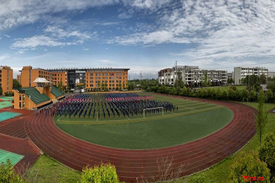 成都市温江区燎原职业技术学校全景图